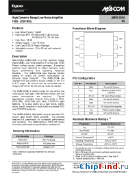 Datasheet AM50-0004SMB manufacturer M/A-COM